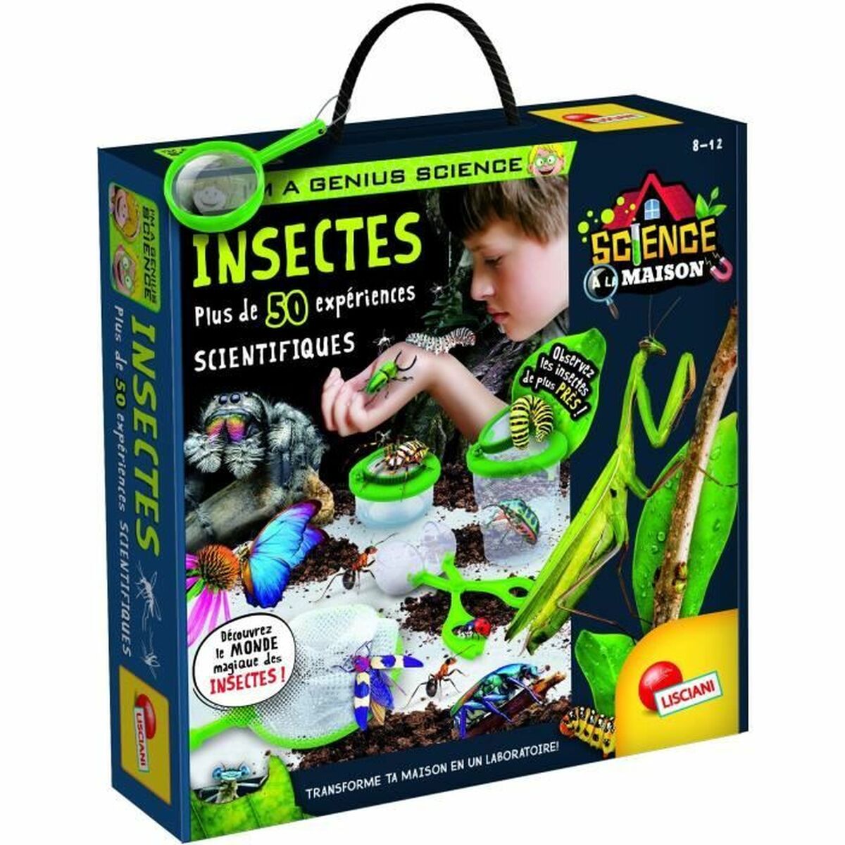 Science Game Lisciani Giochi GÃ©nius Science scientific game insects (FR)