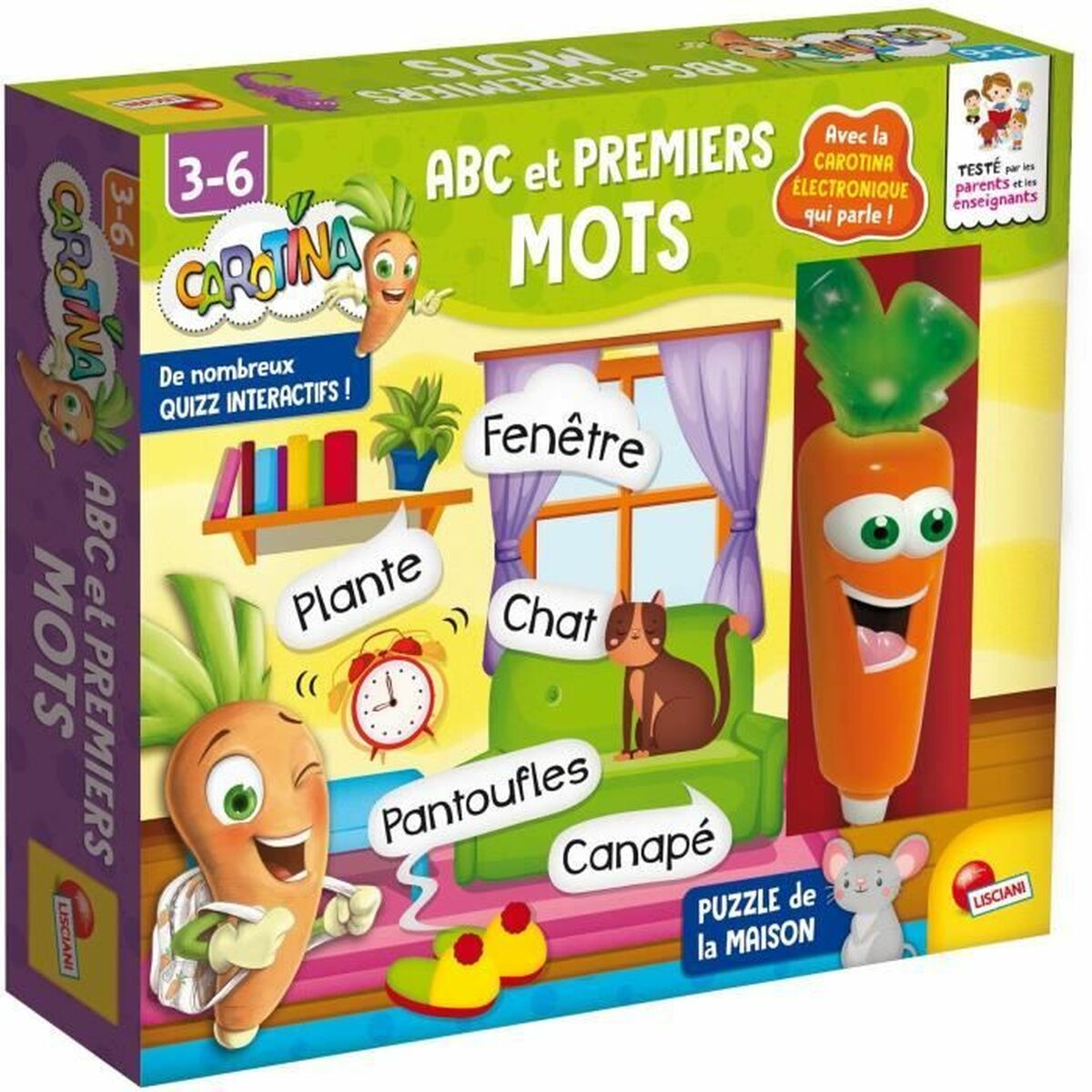 Educational Game Lisciani Giochi ABC et Premiers Mots Educational Game Lisciani Giochi ABC et Premiers Mots