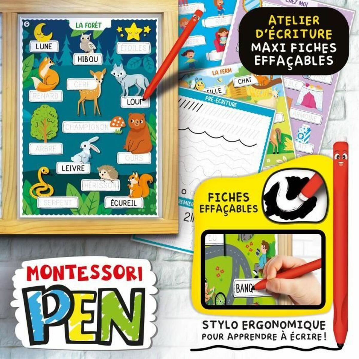 Educational Game Lisciani Giochi Calendrier, saisons et motions