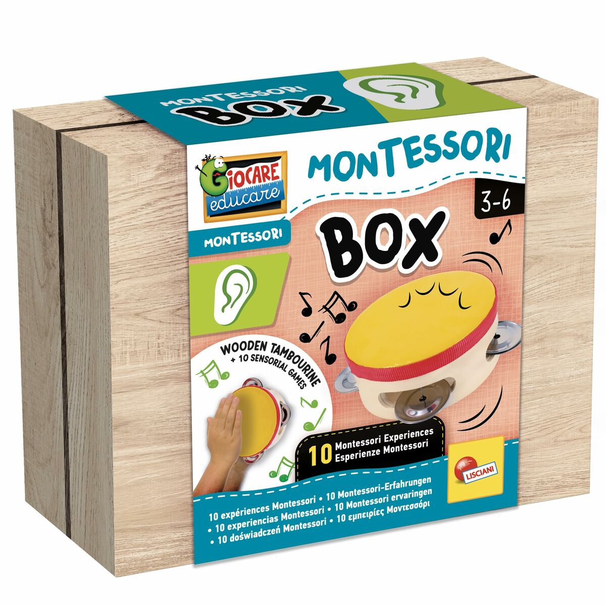 Educational Game Lisciani Giochi Montessori Educational Game Lisciani Giochi Montessori