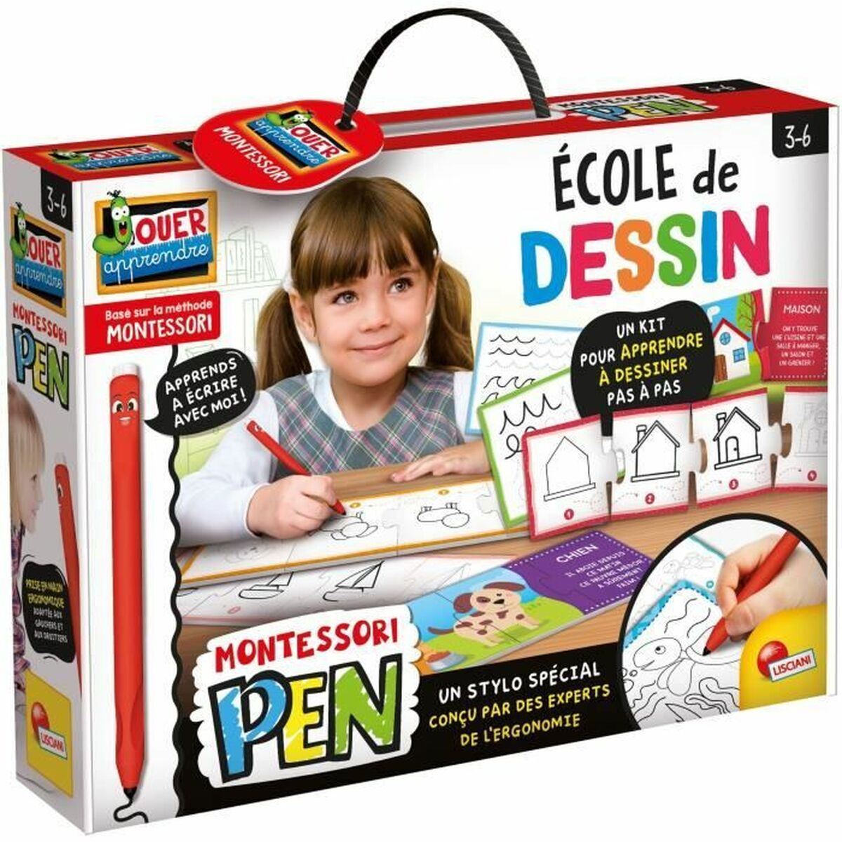 Educational Game Lisciani Giochi cole de Dessin (FR)