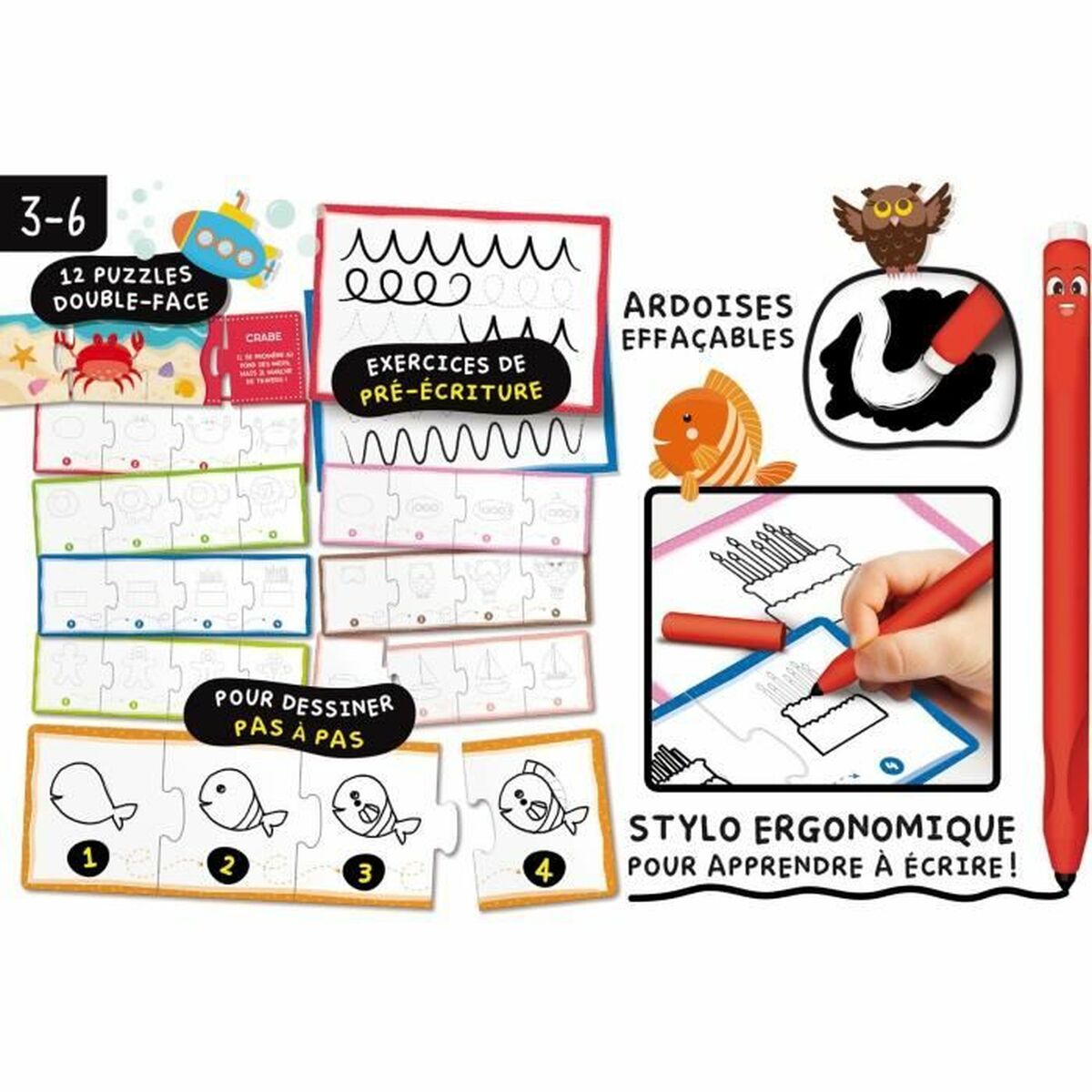 Educational Game Lisciani Giochi cole de Dessin (FR)