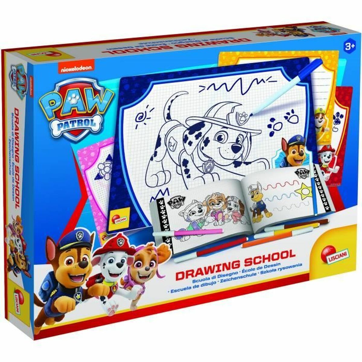Drawing worksheets Lisciani Giochi Paw Patrol Multicolour Drawing worksheets Lisciani Giochi Paw Patrol Multicolour