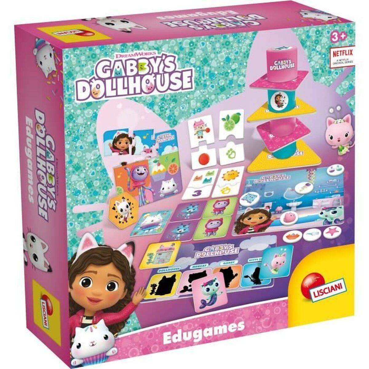 Educational Game Lisciani Giochi Gabby´s Dollhouse Edugame (FR) Educational Game Lisciani Giochi Gabby´s Dollhouse Edugame (FR)