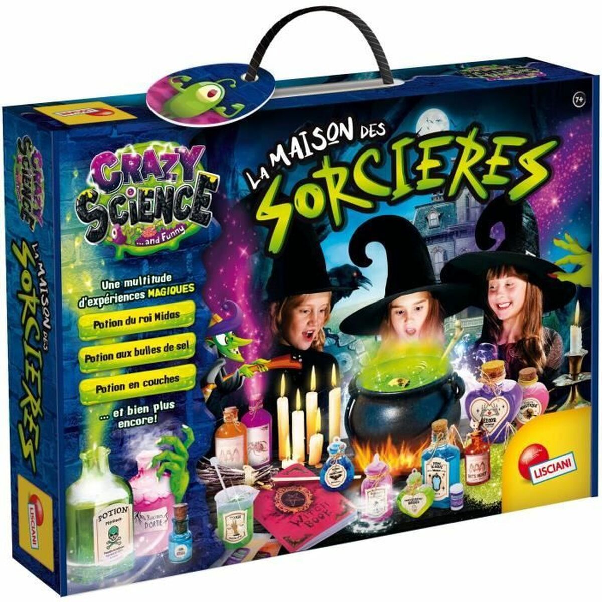 Science Game Lisciani Giochi Laboratory kit for magic potions (FR) Science Game Lisciani Giochi Laboratory kit for magic potions (FR)