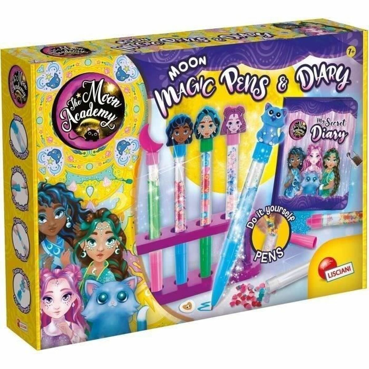 Diary with accessories Lisciani Giochi THE MOON ACADEMY Multicolour Diary with accessories Lisciani Giochi THE MOON ACADEMY Multicolour