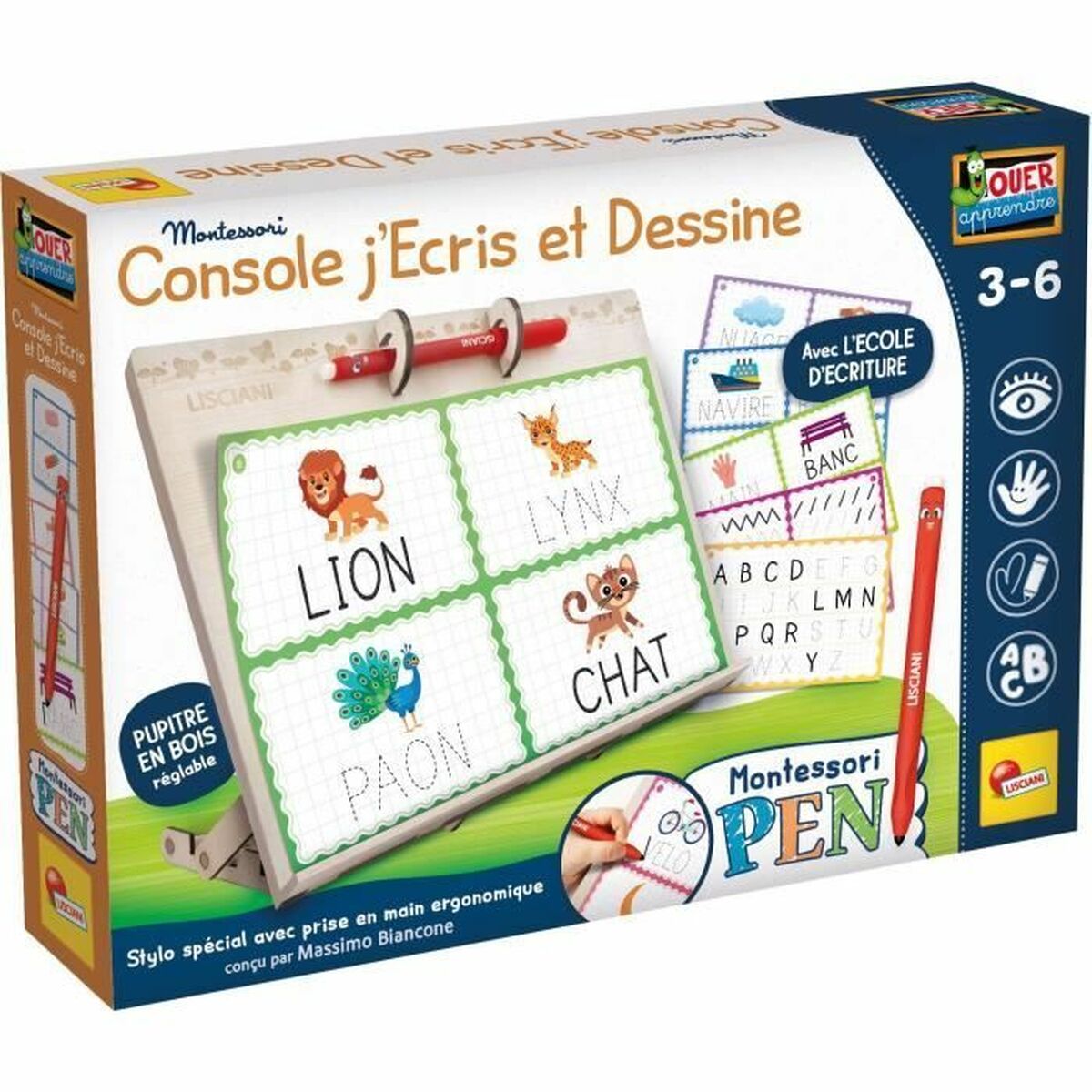 Educational Game Lisciani Giochi MONTESSORI PEN Educational Game Lisciani Giochi MONTESSORI PEN