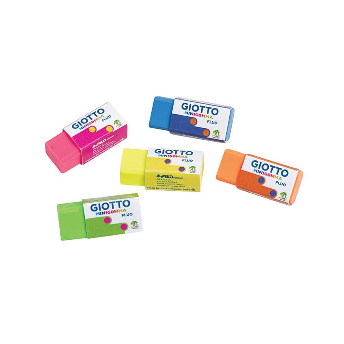 Eraser Giotto Gomma fluoride Flexible 120 Pieces Eraser Giotto Gomma fluoride Flexible 120 Pieces