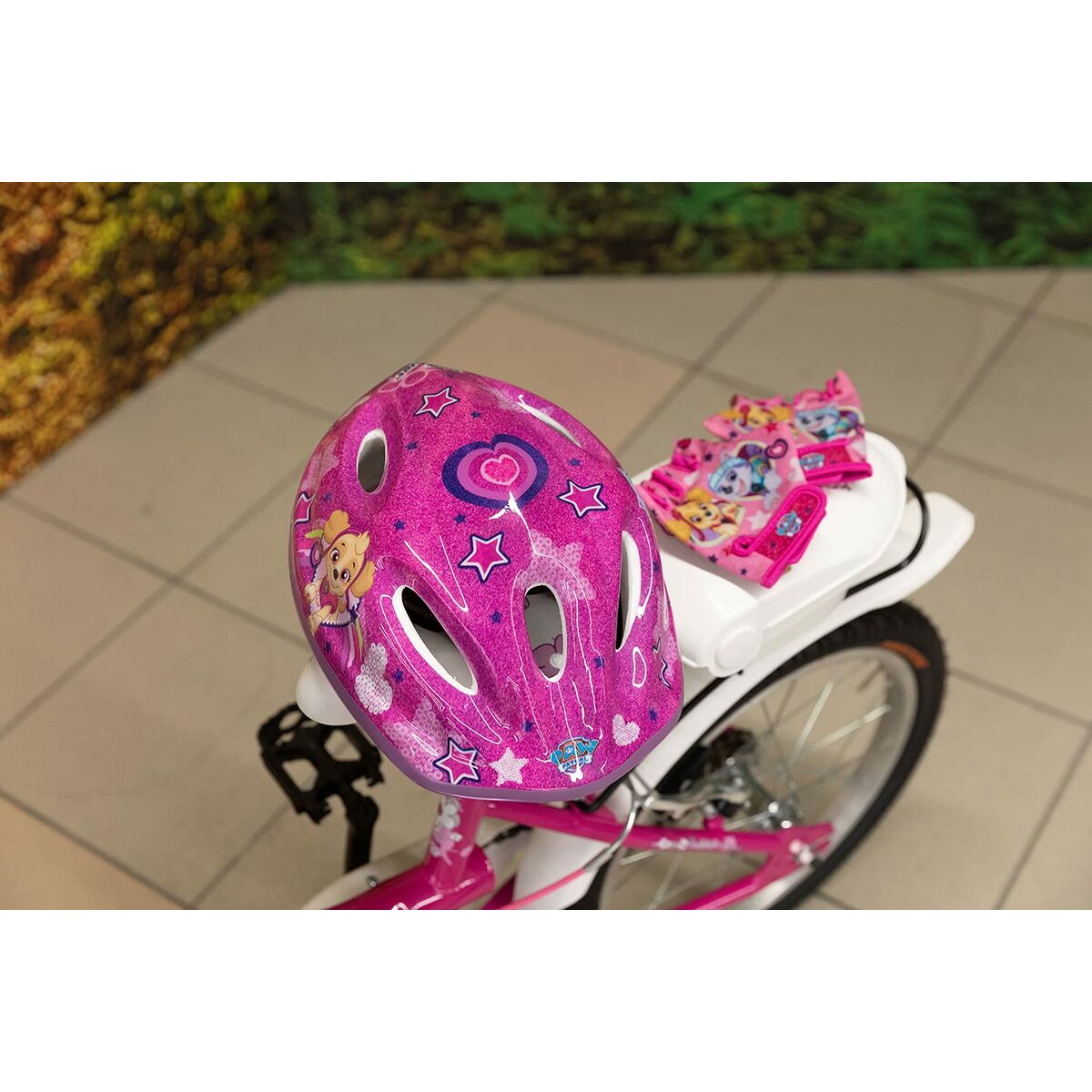 Children’s Cycling Helmet The Paw Patrol Pink Fuchsia