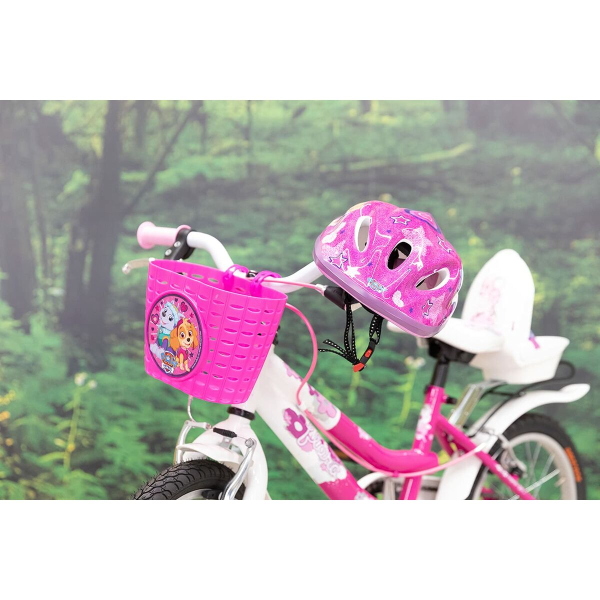 Children’s Bike Basket The Paw Patrol Pink
