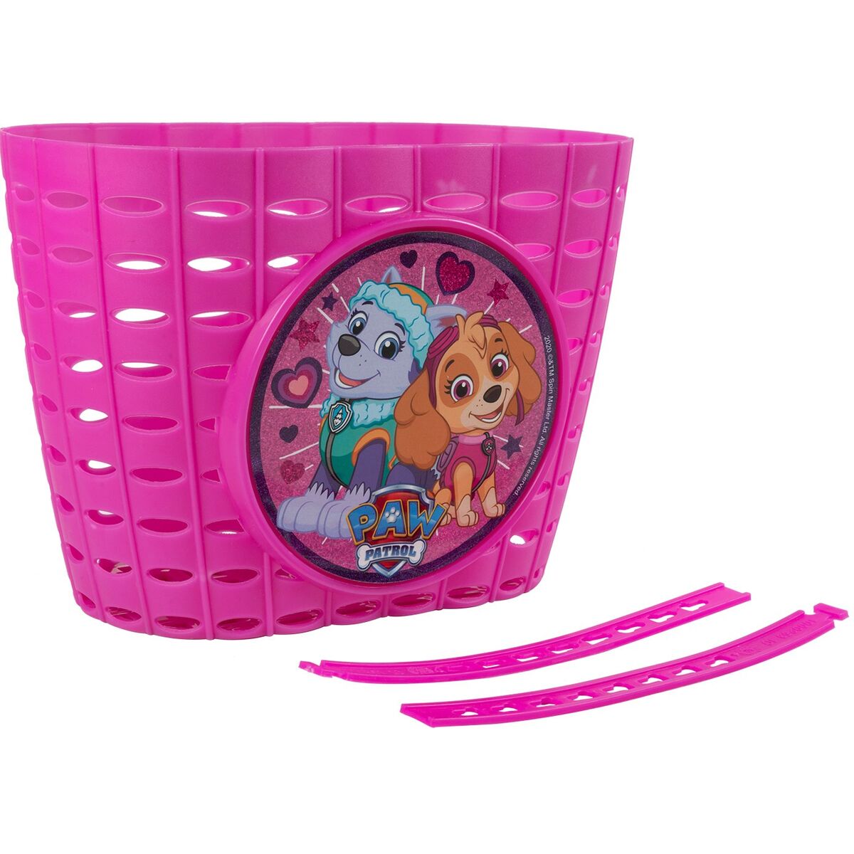 Children’s Bike Basket The Paw Patrol Pink