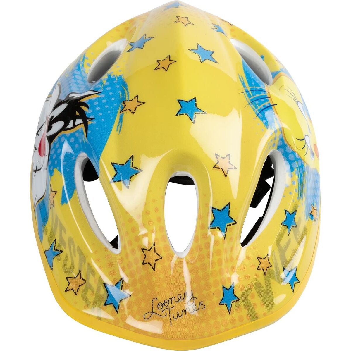 Children’s Cycling Helmet Looney Tunes CZ10954 M Yellow
