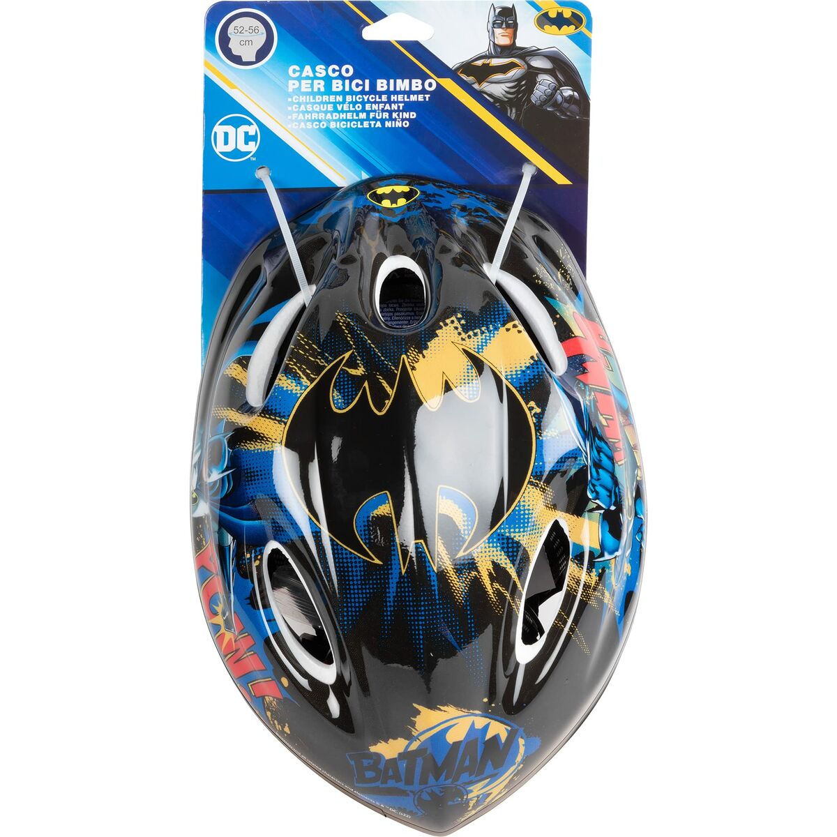 Children’s Cycling Helmet Batman CZ10955 M Black/Yellow