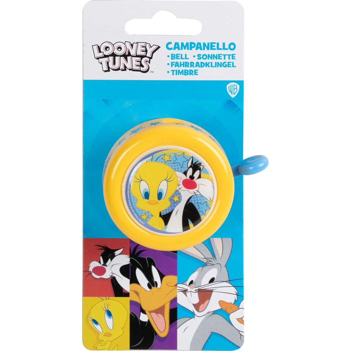 Children’s Bike Bell Looney Tunes CZ10962 Yellow