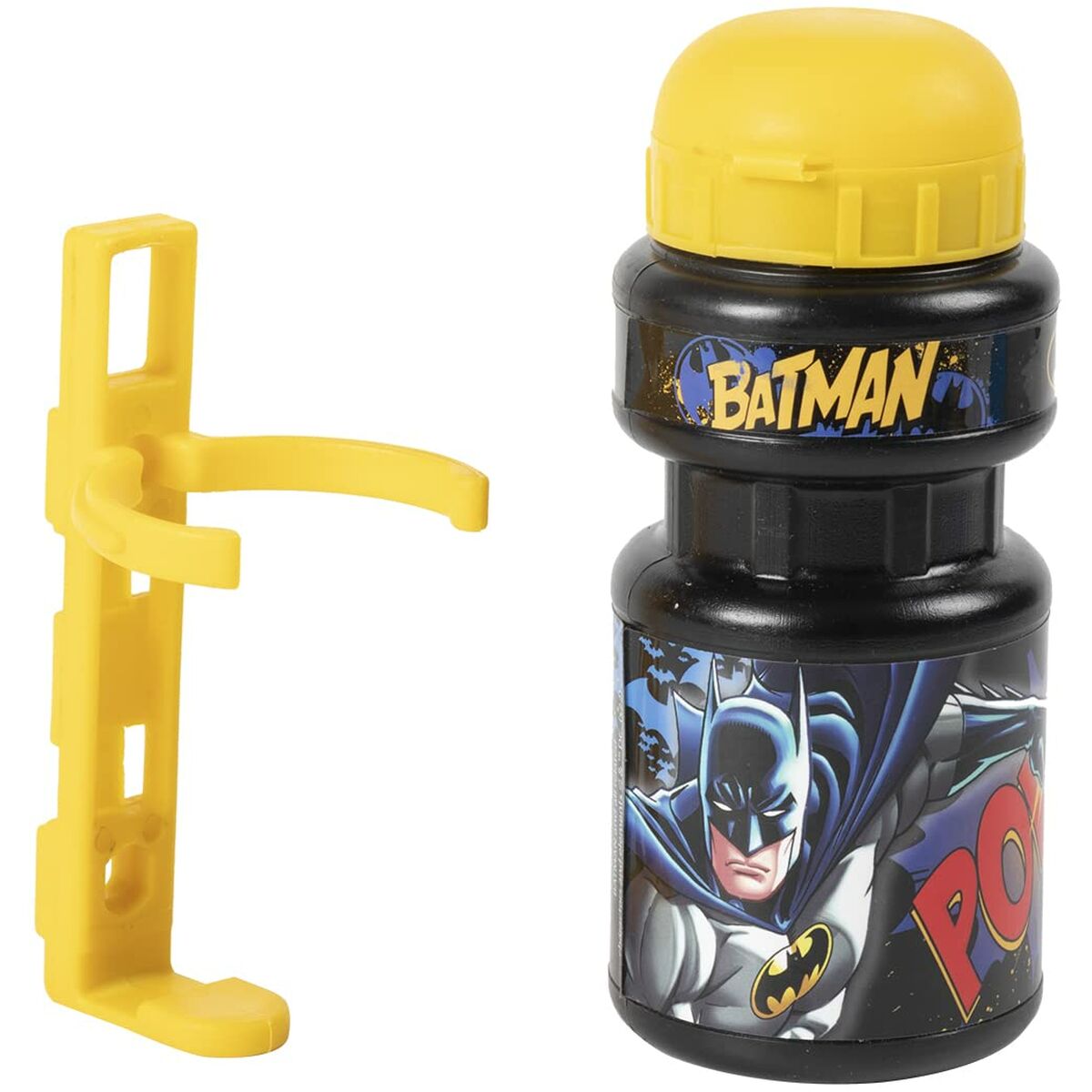 Children’s Bike Bottle Batman CZ10969 Yellow/Black 350 ml Yellow