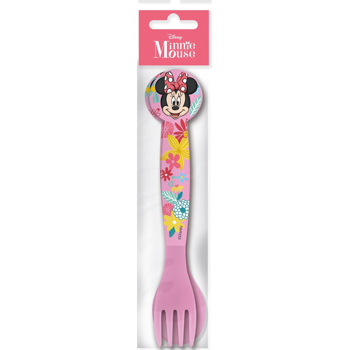 Cutlery set Minnie Mouse CZ11401 Pink Plastic 2 Pieces Cutlery set Minnie Mouse CZ11401 Pink Plastic 2 Pieces