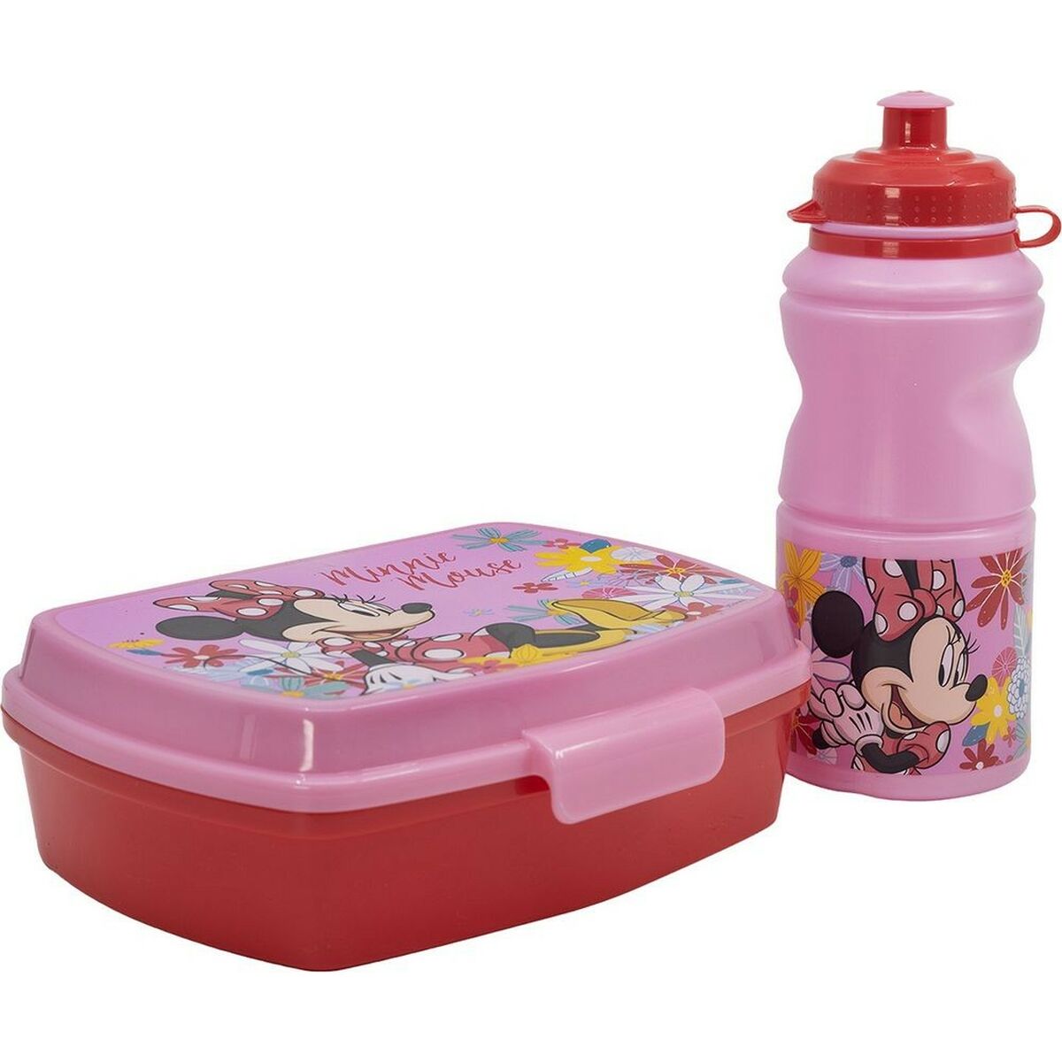 Picnic Holder and Bottle Included Minnie Mouse CZ11278 380 ml 17 cm Plastic Picnic Holder and Bottle Included Minnie Mouse CZ11278 380 ml 17 cm Plastic