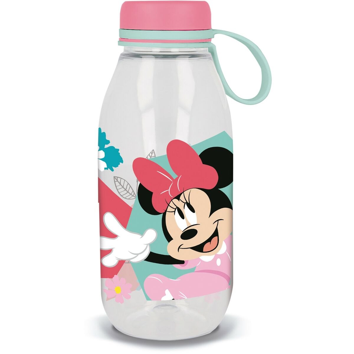 Water bottle Minnie Mouse CZ11359 460 ml Pink Silicone Water bottle Minnie Mouse CZ11359 460 ml Pink Silicone