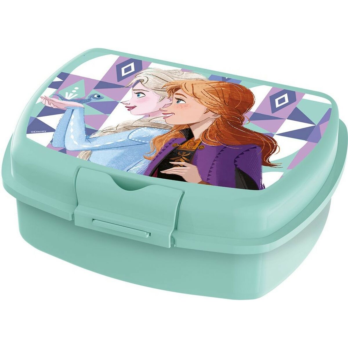 Lunchbox Frozen CZ11369 Blue Plastic Lunchbox Frozen CZ11369 Blue Plastic
