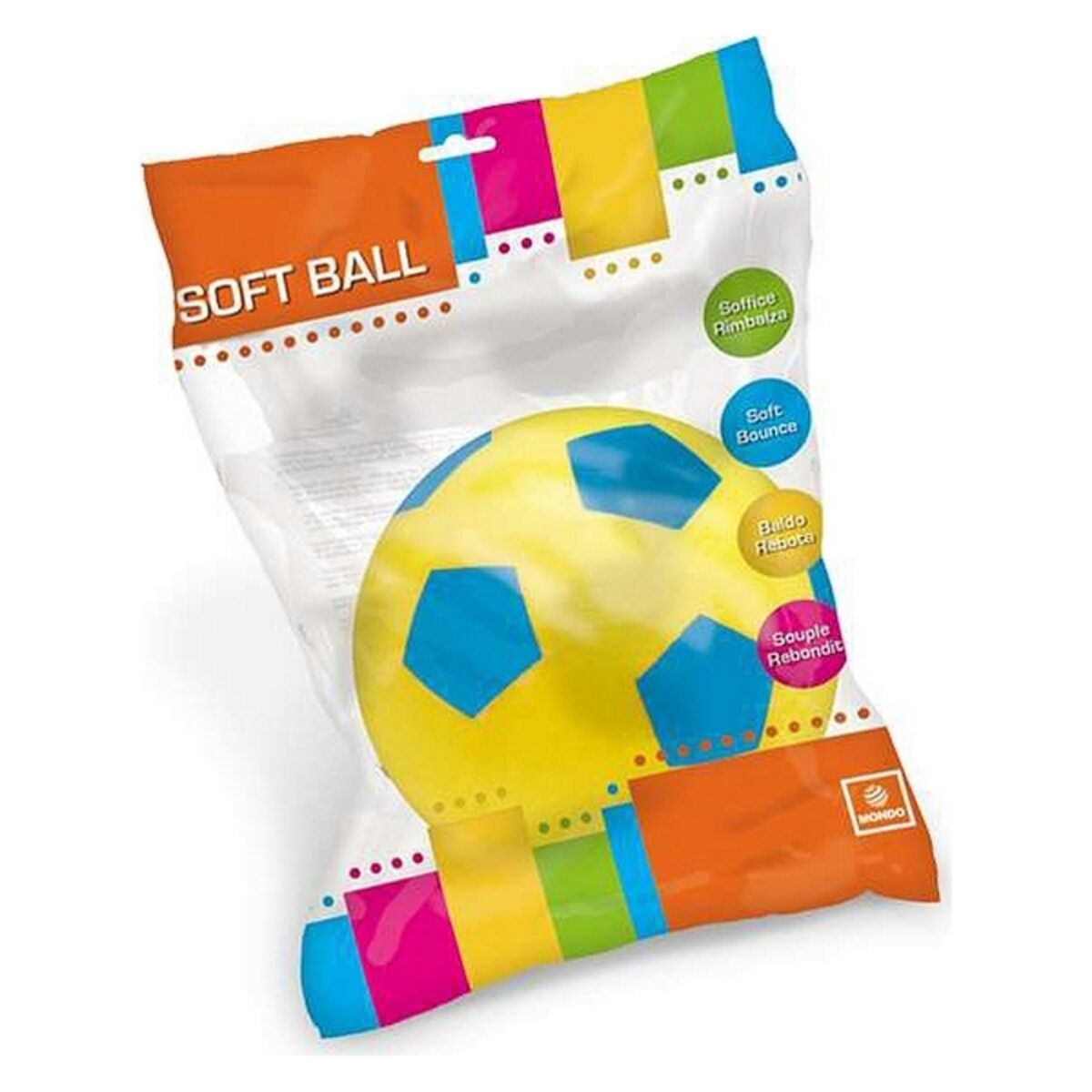 Ball Soft Football Mondo (Ã 20 cm) PVC