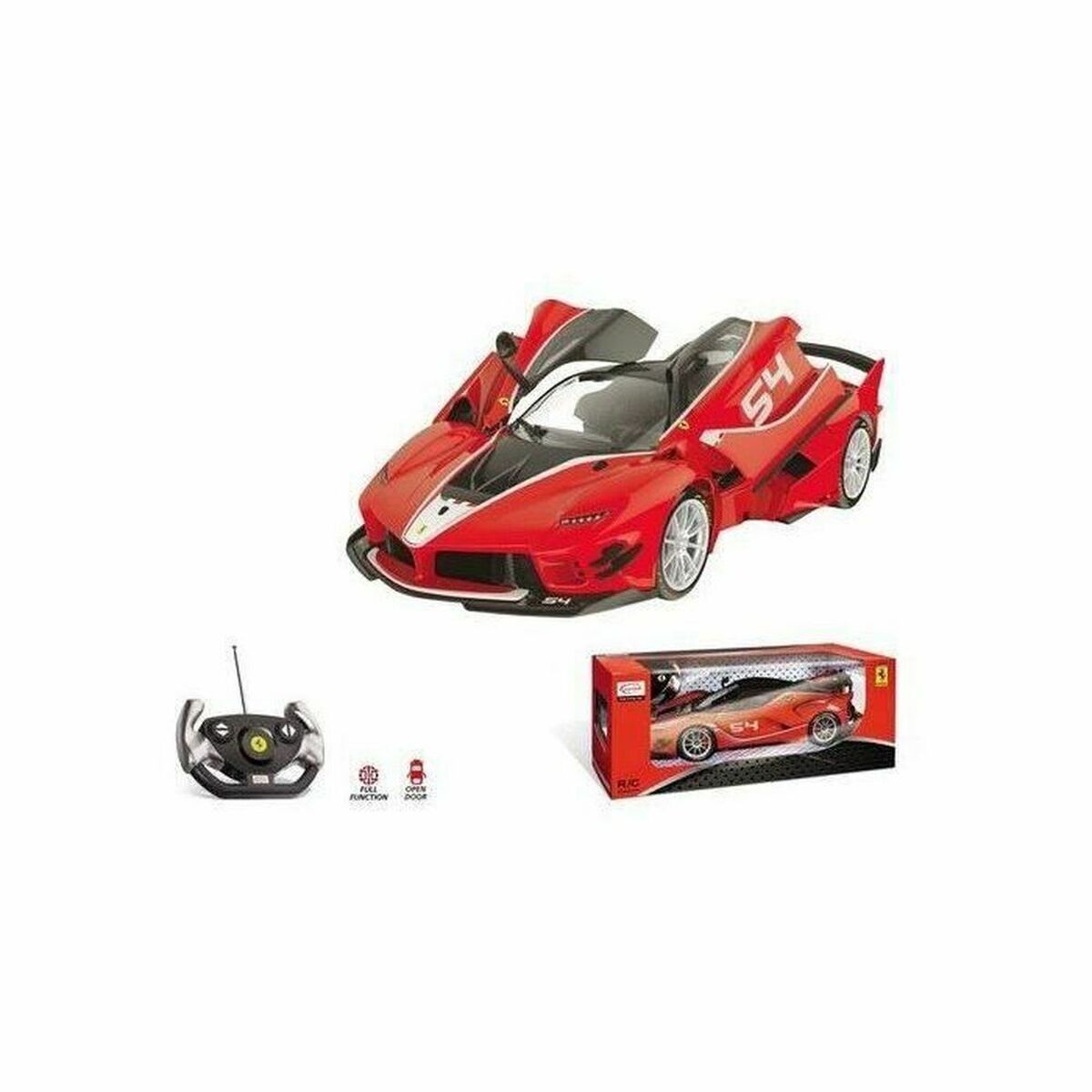 Remote-Controlled Car Mondo Ferrari FXX K Evo Red 1:14 Remote-Controlled Car Mondo Ferrari FXX K Evo Red 1:14