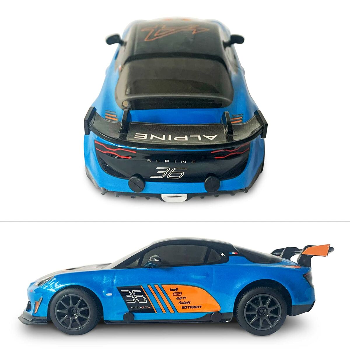 Remote-Controlled Car Mondo Alpine A110 GT4 Blue Turquoise