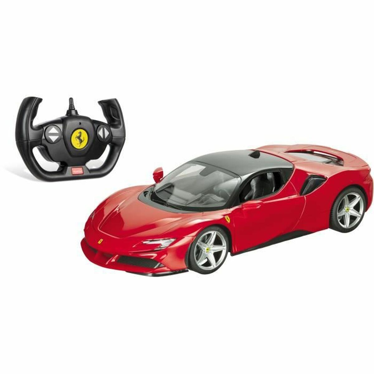 Remote-Controlled Car Mondo Black 1:14 Remote-Controlled Car Mondo Black 1:14