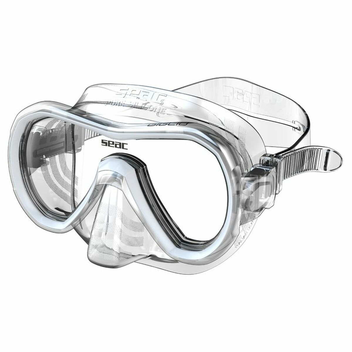 Diving Mask Seac Giglio White Diving Mask Seac Giglio White