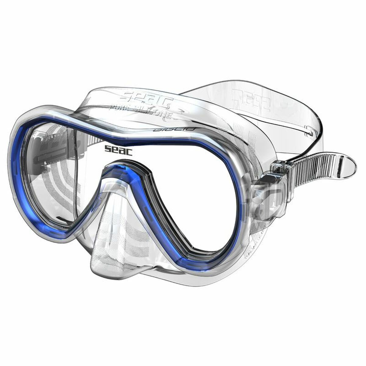Diving Mask Seac Giglio Blue Diving Mask Seac Giglio Blue