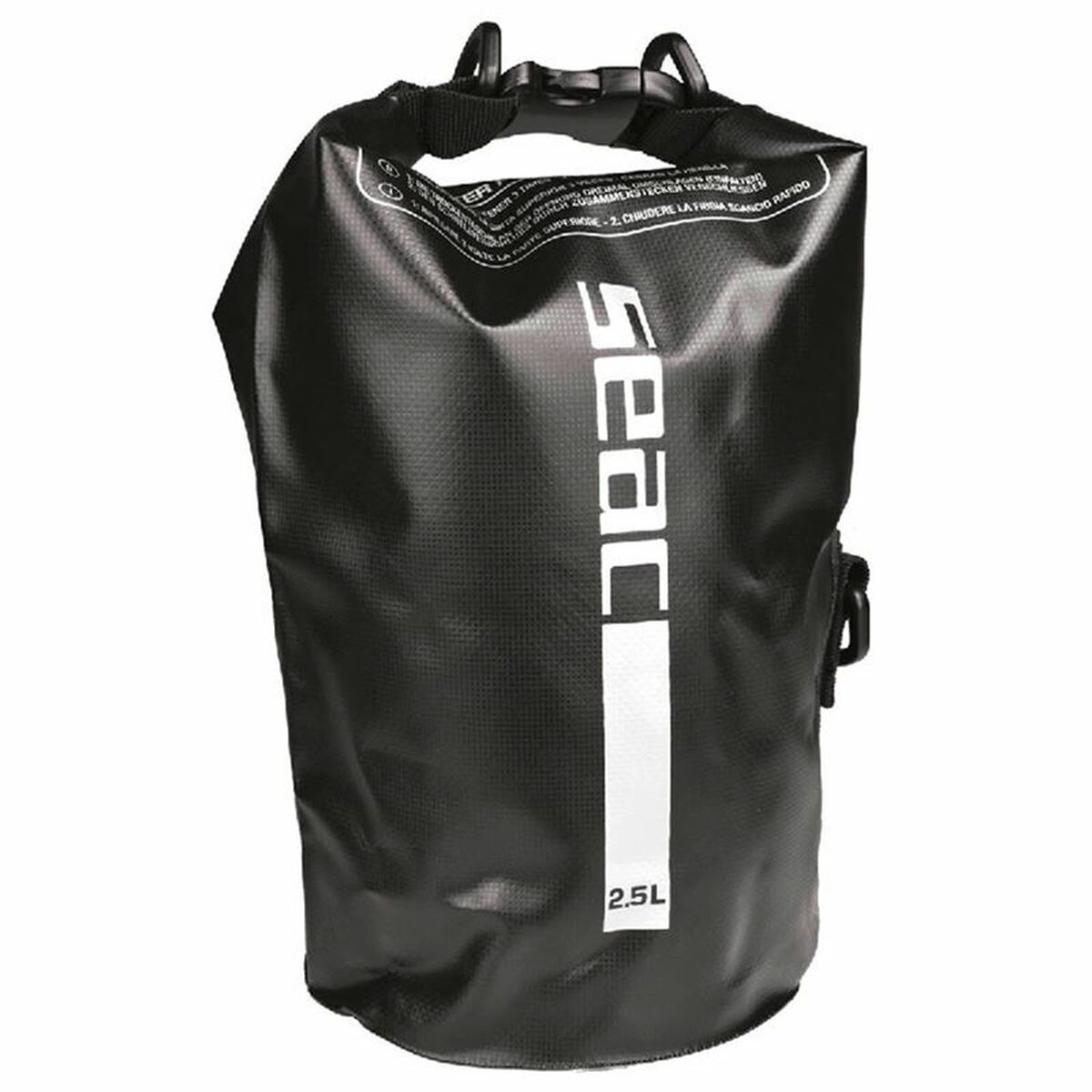 Waterproof Bag Seac 0920004120 Black 2,5 L Waterproof Bag Seac 0920004120 Black 2,5 L