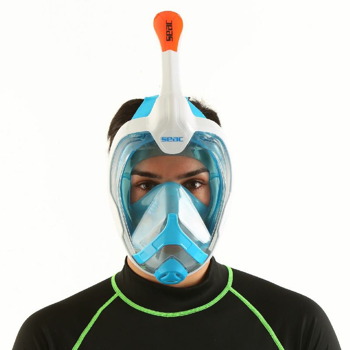 Diving mask Seac Granfacial Magica Transparent Indigo