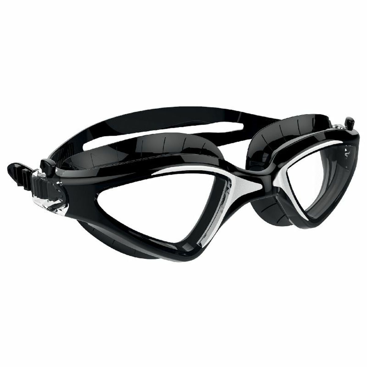 Swimming Goggles Seac Lynx White Black One size