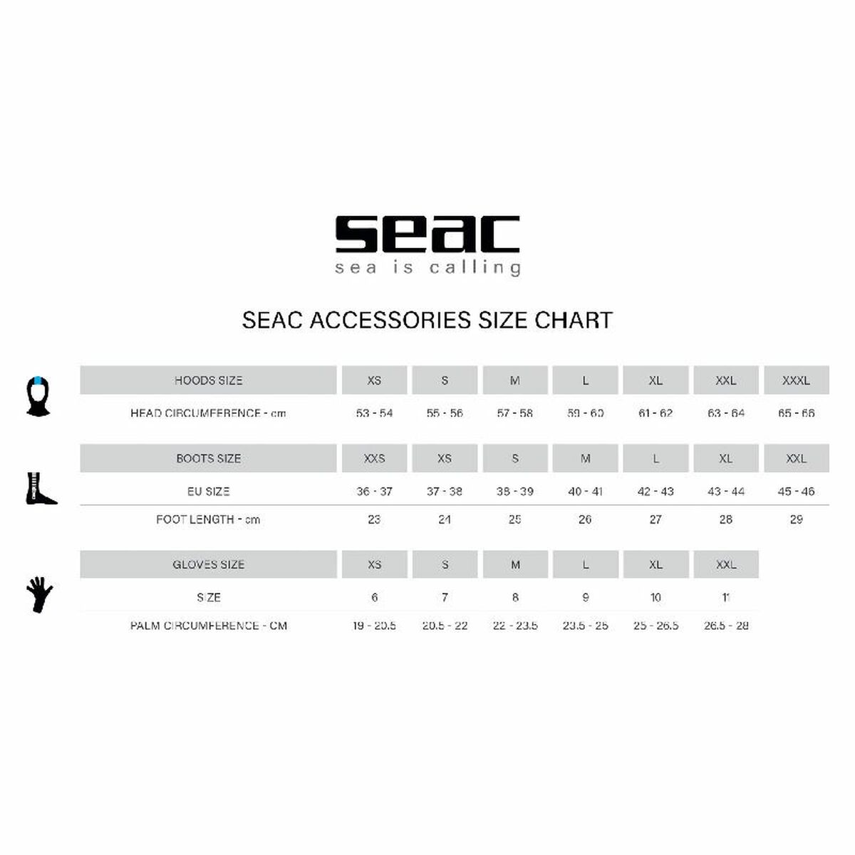 Diving gloves Seac Amara Comfort Black