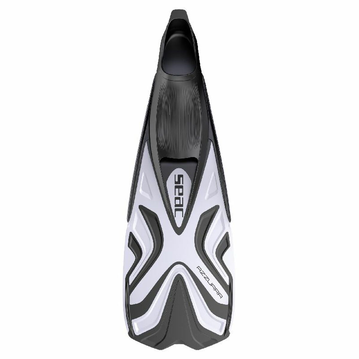 Snorkel Fins Seac Azzurra 32/33 White