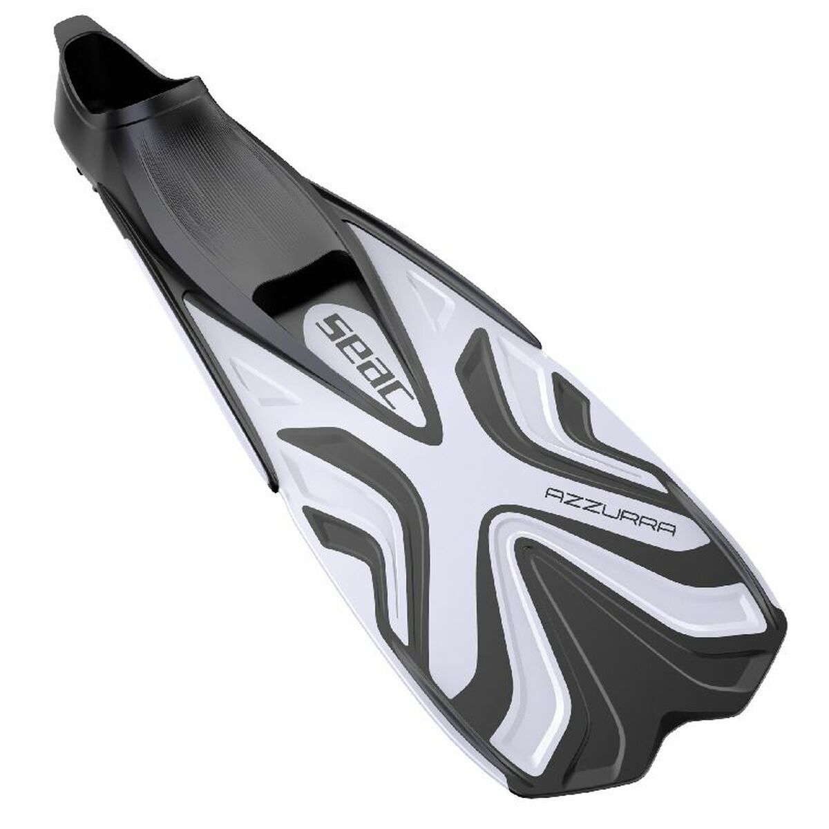 Snorkel Fins Seac Azzurra 32/33 White