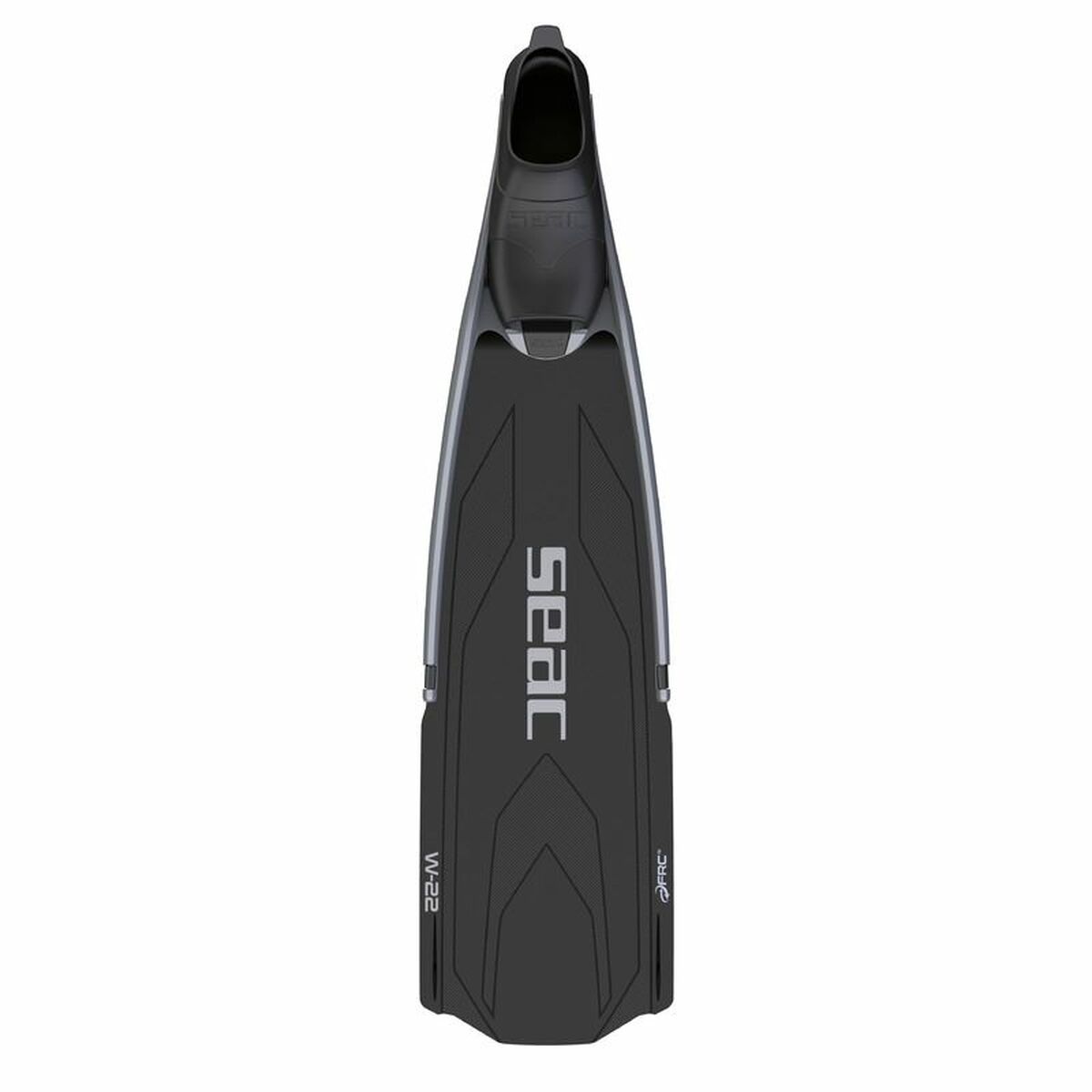 Snorkel Fins Seac W-22 Black Snorkel Fins Seac W-22 Black