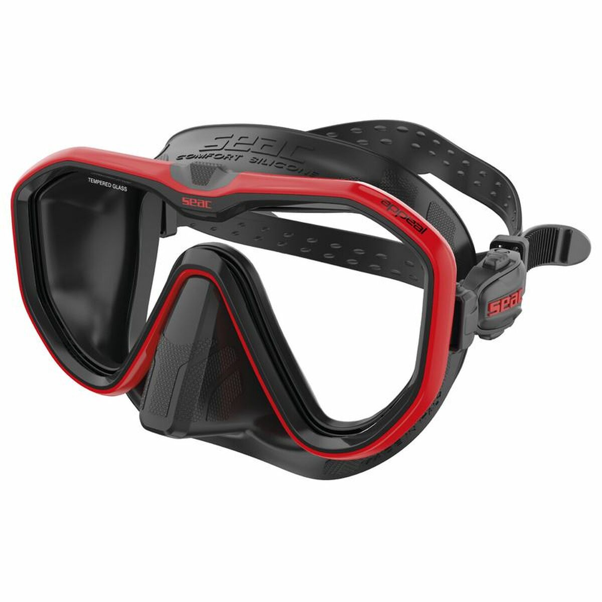 Diving Mask Seac Appeal  Red