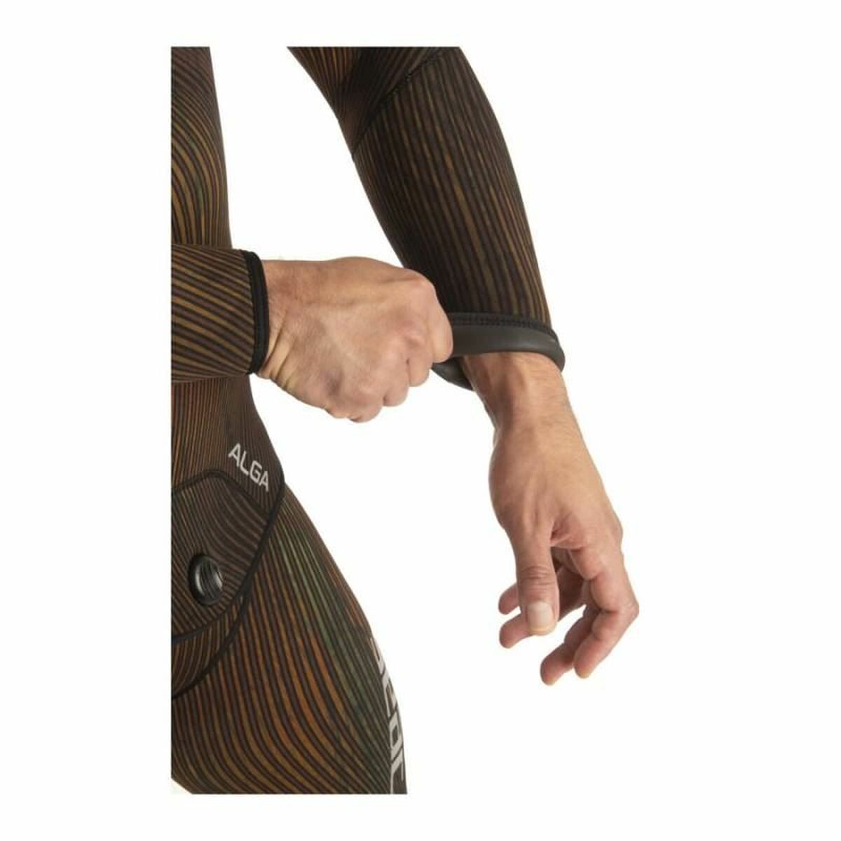 Neoprene Jacket Seac Alga Brown Men