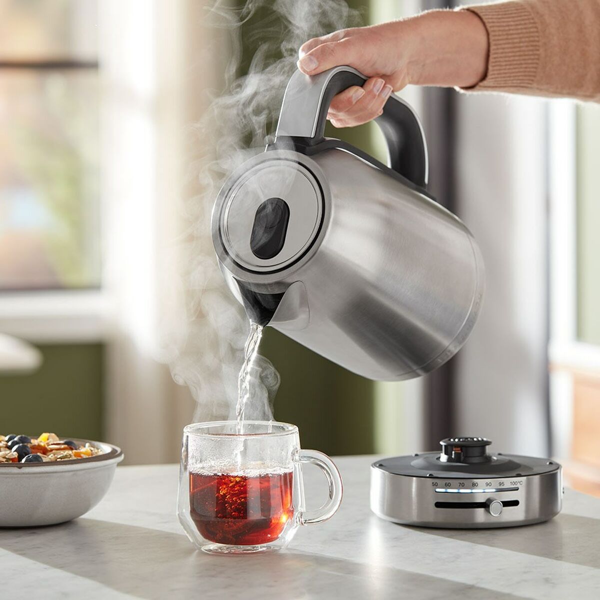 Kettle KitchenAid 5KEK1701ESX Grey plstico,acero inoxidable 2400 W 1,7 L (1 Unit)