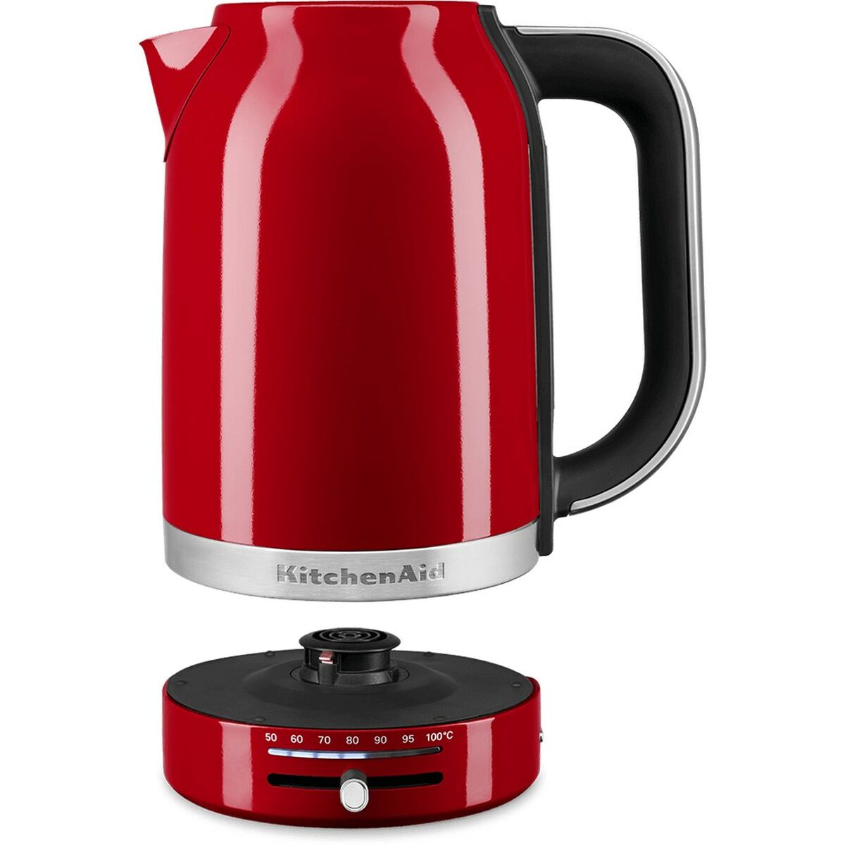 Kettle KitchenAid 5KEK1701EER Red plstico,acero inoxidable 2400 W 1,7 L (1 Unit)
