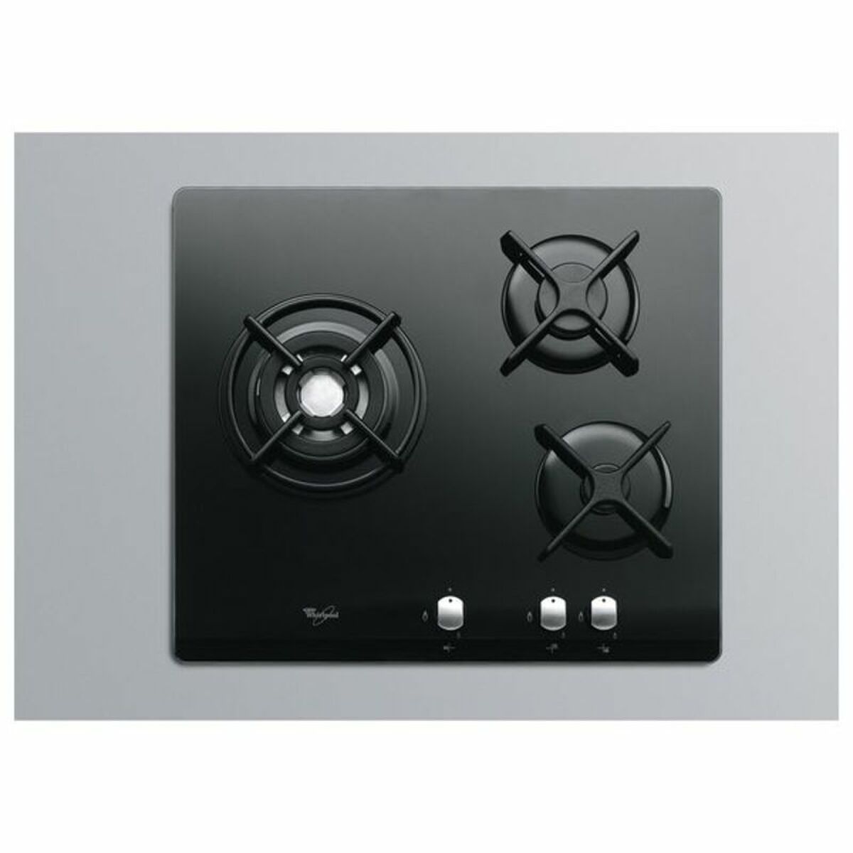Gas Hob Whirlpool Corporation AKT 404/NB 60 cm Gas Hob Whirlpool Corporation AKT 404/NB 60 cm