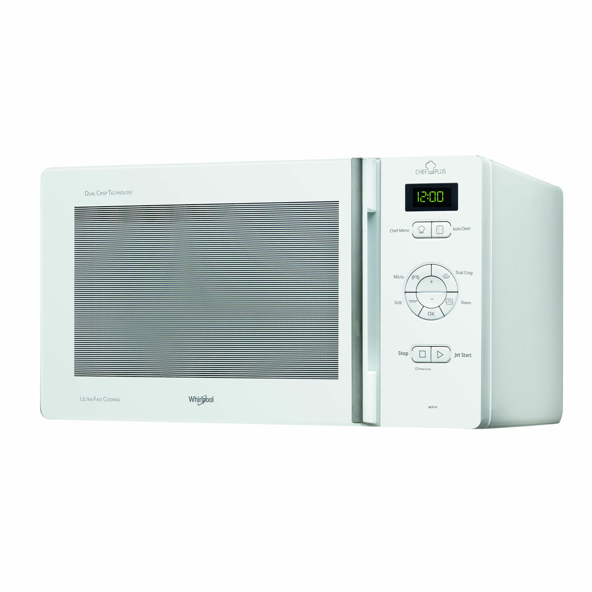 Microwave with Grill Whirlpool Corporation ChefPlus White 800 W 25 L Microwave with Grill Whirlpool Corporation ChefPlus White 800 W 25 L