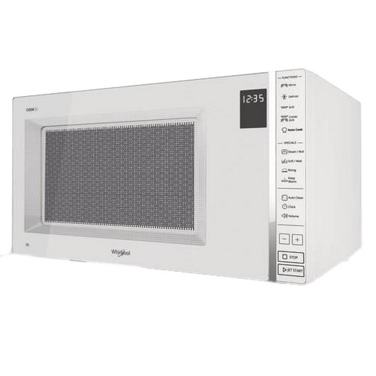 Microwave with Grill Whirlpool Corporation MWP304W 30 L 1050 W Microwave with Grill Whirlpool Corporation MWP304W 30 L 1050 W