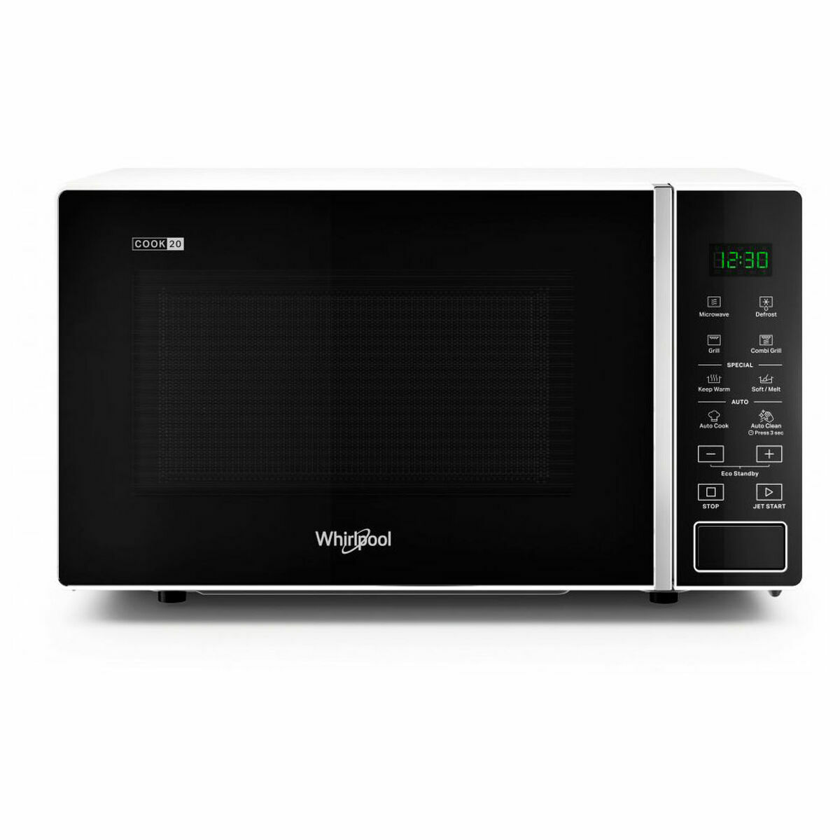 Microwave with Grill Whirlpool Corporation MWP 203 W White 700 W 20 L Microwave with Grill Whirlpool Corporation MWP 203 W White 700 W 20 L
