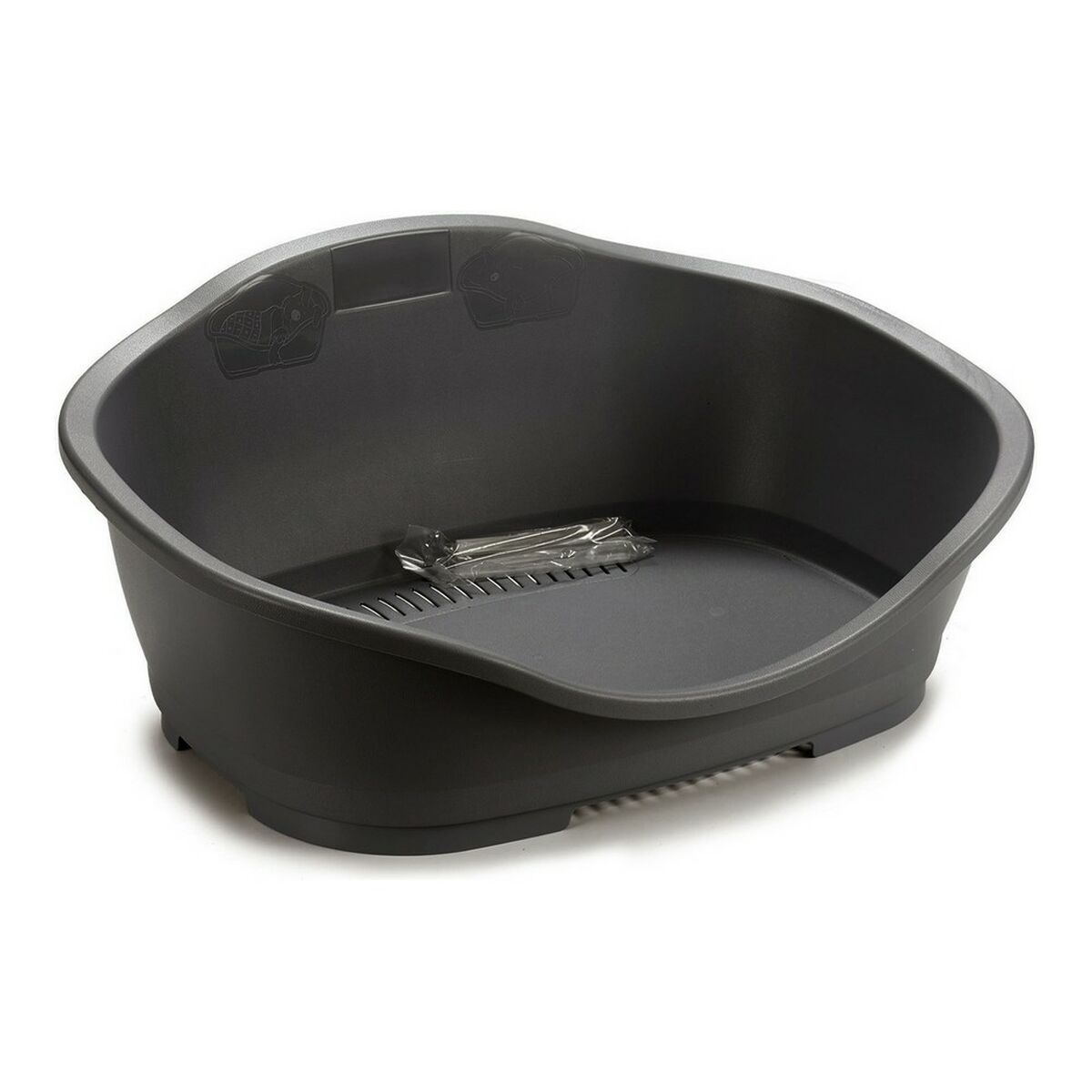 Dog Bed Stefanplast Grey Plastic (49 x 27,5 x 68 cm) Dog Bed Stefanplast Grey Plastic (49 x 27,5 x 68 cm)