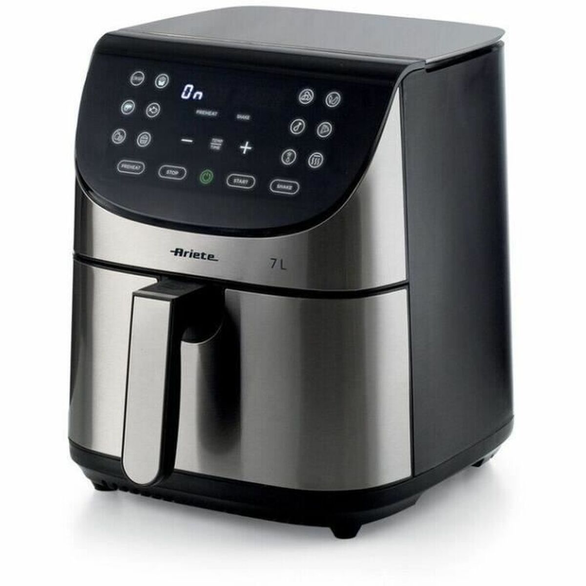 Air Fryer Ariete 00C462800AR0 Black Steel 1800 W 7 L Air Fryer Ariete 00C462800AR0 Black Steel 1800 W 7 L
