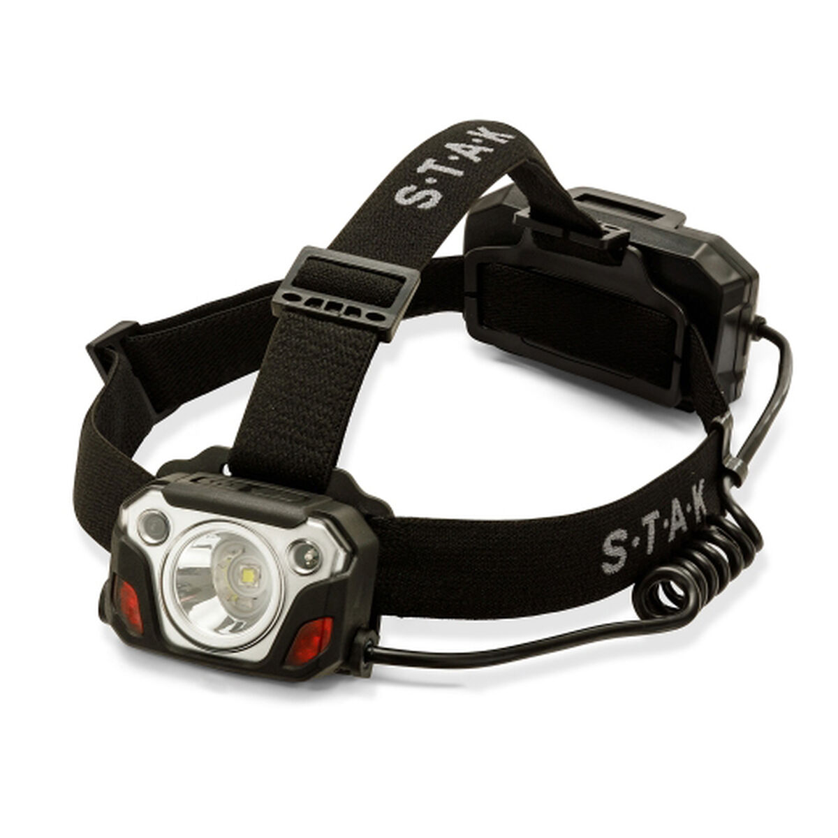 Rechargeable and Adjustable LED Head Torch Stak 10 W 1200 Lm Rechargeable and Adjustable LED Head Torch Stak 10 W 1200 Lm