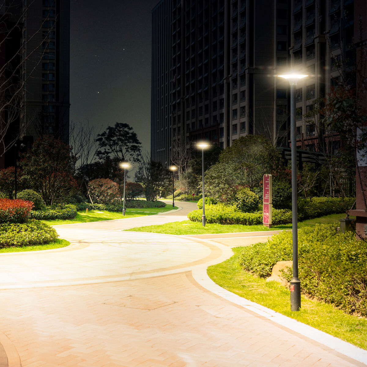 Street lamp Velamp SPIELBERG Polycarbonate 20 W 2300 lm