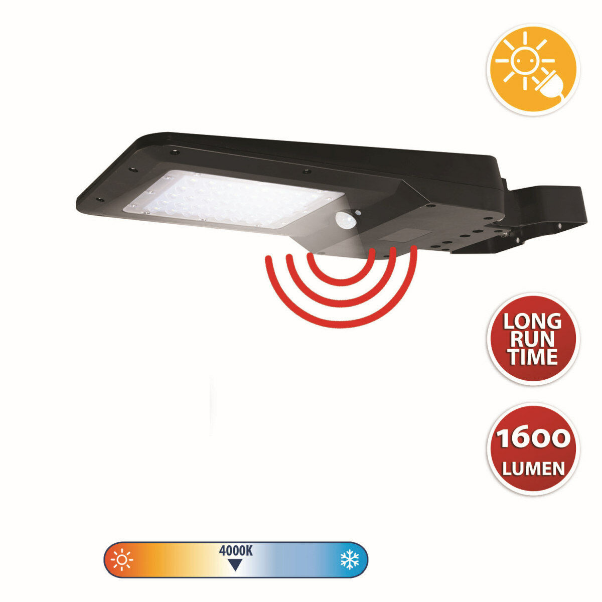 Street lamp Velamp CRUISER Polycarbonate 25 W 3000 lm