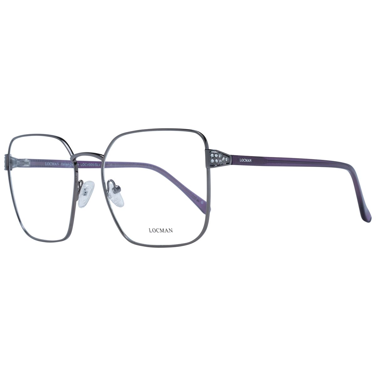 Ladies’ Spectacle frame Locman LOCV005 57SLV